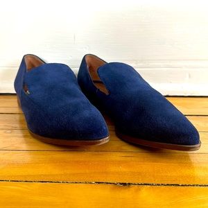 Navy blue flats Franco Sarto size 7.5